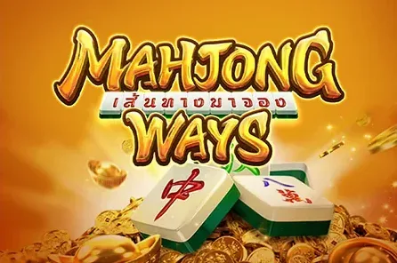 Mahjong Ways Aziatische tegels met goud thema